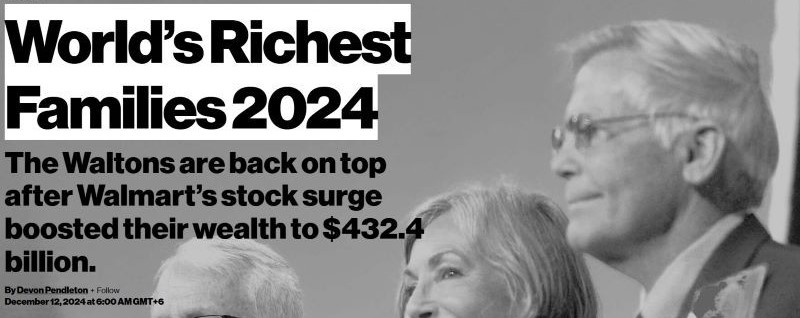 ইলন মাস্ককে টপকে পৃথিবীর ধনী পরিবার ওয়ালটন